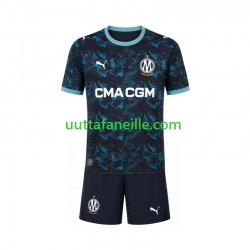 Jalkapallo Pelipaitoja Olympique de Marseille Lasten Vieraspeliasu 2026-2027 Lyhythihainen