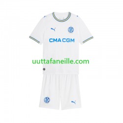 Jalkapallo Pelipaitoja Olympique de Marseille Lasten Kotipeliasu 2026-2027 Lyhythihainen