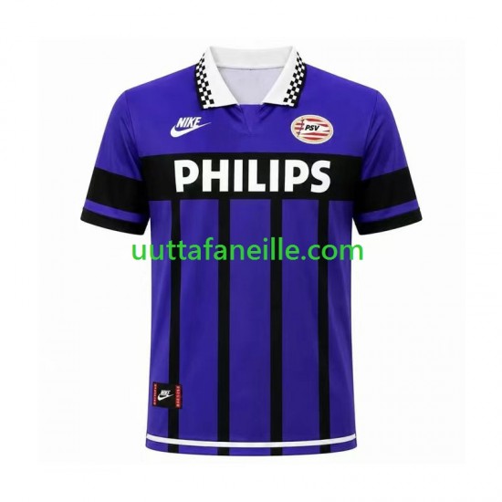 Jalkapallo Pelipaitoja PSV Eindhoven 1995 Retro Mies Vieraspeliasu Lyhythihainen