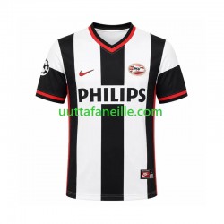 Jalkapallo Pelipaitoja PSV Eindhoven Retro Mies Vieraspeliasu 1998 Lyhythihainen