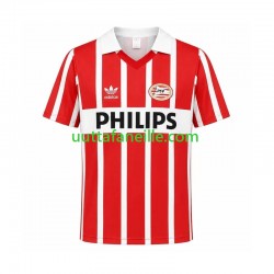 Jalkapallo Pelipaitoja PSV Eindhoven 1990 Retro Mies Kotipeliasu Lyhythihainen