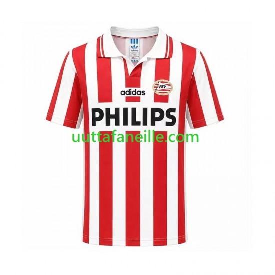 Jalkapallo Pelipaitoja PSV Eindhoven Retro Mies Kotipeliasu 1994 Lyhythihainen