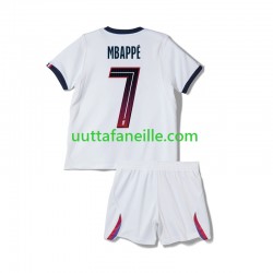 Jalkapallo Pelipaitoja Paris Saint-Germain Mbappé Kylian 7 Lasten Vieraspeliasu 2026-2027 Lyhythihainen