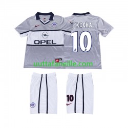 Jalkapallo Pelipaitoja Paris Saint-Germain OKOCHA 10 2000 2001 Retro Lasten Vieraspeliasu Lyhythihainen
