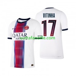 Jalkapallo Pelipaitoja Paris Saint-Germain Vitinha 17 Mies Vieraspeliasu 2026-2027 Lyhythihainen