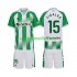 Jalkapallo Pelipaitoja Real Betis Fidalgo 15 Lasten Kotipeliasu 2026-2027 Lyhythihainen