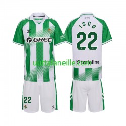 Jalkapallo Pelipaitoja Real Betis Isco 22 Lasten Kotipeliasu 2026-2027 Lyhythihainen
