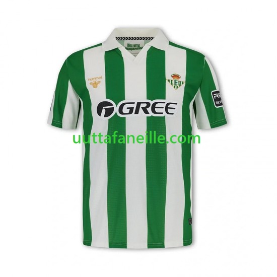 Jalkapallo Pelipaitoja Real Betis Retro Mies Kotipeliasu 2025-2026 Lyhythihainen