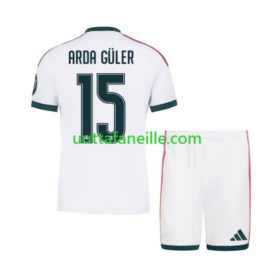 Jalkapallo Pelipaitoja Real Madrid Arda Guler 15 Lasten Kotipeliasu 2026-2027 Lyhythihainen