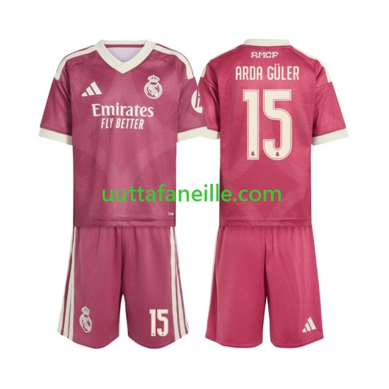 Jalkapallo Pelipaitoja Real Madrid Arda Guler 15 Lasten Kolmas peliasu 2026-2027 Lyhythihainen
