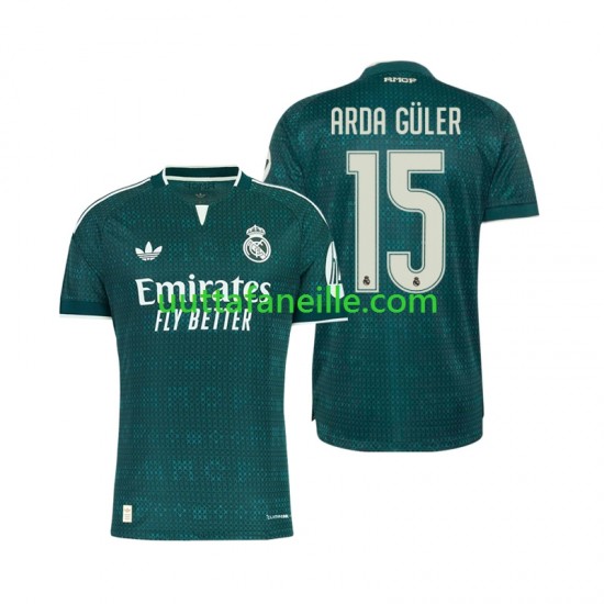 Jalkapallo Pelipaitoja Real Madrid Arda Guler 15 Mies Vieraspeliasu 2026-2027 Lyhythihainen