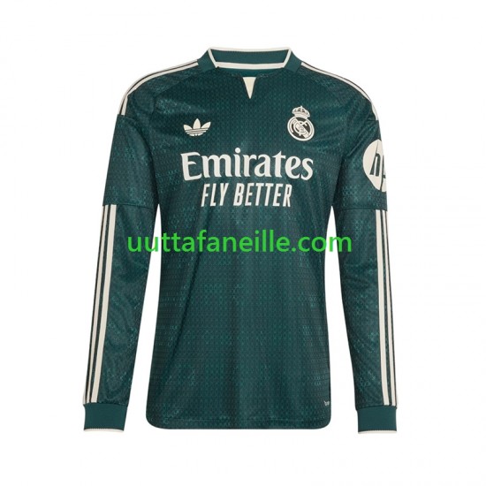 Jalkapallo Pelipaitoja Real Madrid Mies Vieraspeliasu 2026-2027 Pitkähihainen