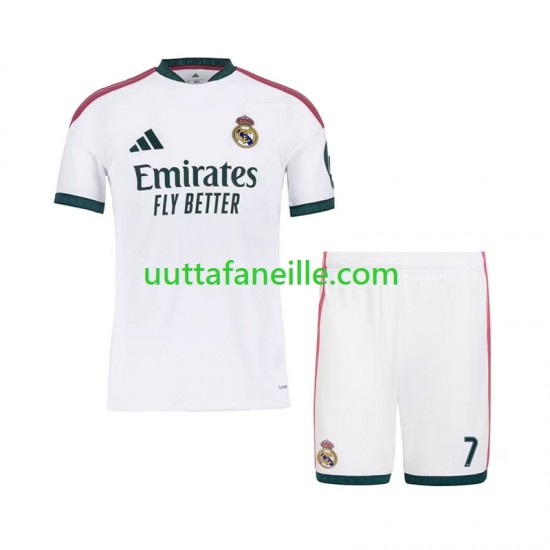 Jalkapallo Pelipaitoja Real Madrid Cristiano Ronaldo 7 Lasten Kotipeliasu 2026-2027 Lyhythihainen