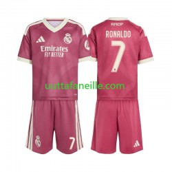 Jalkapallo Pelipaitoja Real Madrid Cristiano Ronaldo 7 Lasten Kolmas peliasu 2026-2027 Lyhythihainen
