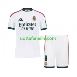 Jalkapallo Pelipaitoja Real Madrid Federico Valverde 8 Lasten Kotipeliasu 2026-2027 Lyhythihainen