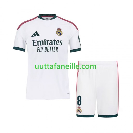 Jalkapallo Pelipaitoja Real Madrid Federico Valverde 8 Lasten Kotipeliasu 2026-2027 Lyhythihainen