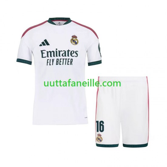 Jalkapallo Pelipaitoja Real Madrid Ibrahima Konate 16 Lasten Kotipeliasu 2026-2027 Lyhythihainen