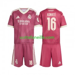 Jalkapallo Pelipaitoja Real Madrid Ibrahima Konate 16 Lasten Kolmas peliasu 2026-2027 Lyhythihainen