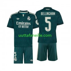 Jalkapallo Pelipaitoja Real Madrid Jude Bellingham 5 Lasten Vieraspeliasu 2026-2027 Lyhythihainen