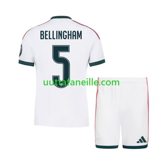 Jalkapallo Pelipaitoja Real Madrid Jude Bellingham 5 Lasten Kotipeliasu 2026-2027 Lyhythihainen