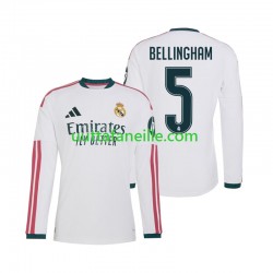 Jalkapallo Pelipaitoja Real Madrid Jude Bellingham 5 Mies Kotipeliasu 2026-2027 Pitkähihainen