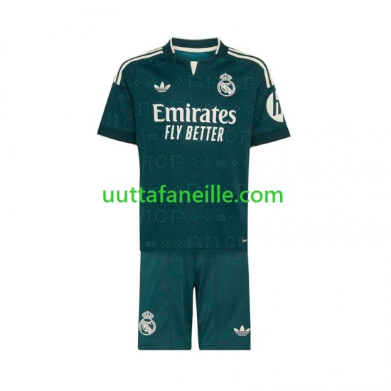 Jalkapallo Pelipaitoja Real Madrid Lasten Vieraspeliasu 2026-2027 Lyhythihainen