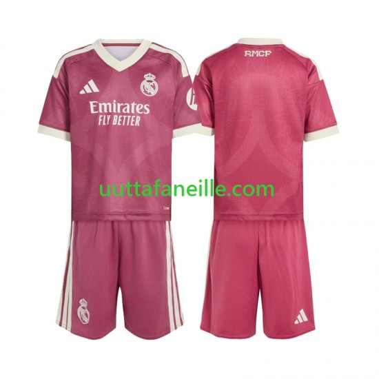 Jalkapallo Pelipaitoja Real Madrid Lasten Kolmas peliasu 2026-2027 Lyhythihainen