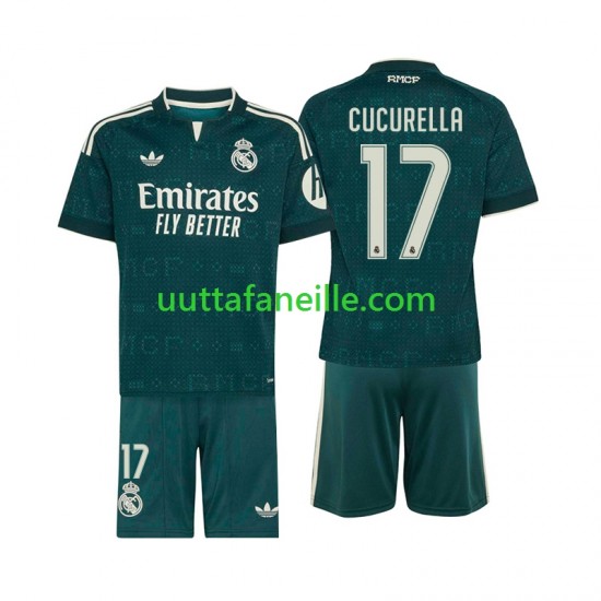 Jalkapallo Pelipaitoja Real Madrid Marc Cucurella 17 Lasten Vieraspeliasu 2026-2027 Lyhythihainen