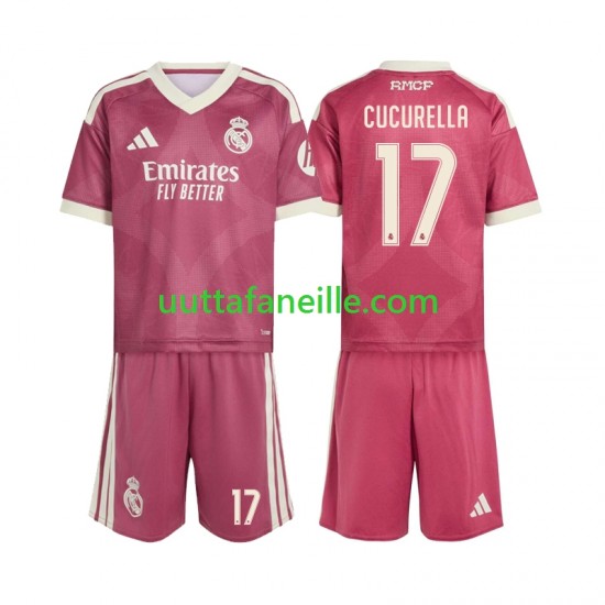 Jalkapallo Pelipaitoja Real Madrid Marc Cucurella 17 Lasten Kolmas peliasu 2026-2027 Lyhythihainen