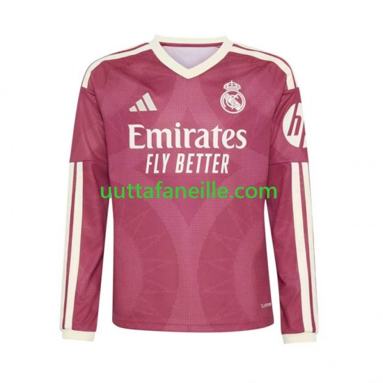 Jalkapallo Pelipaitoja Real Madrid Mies Kolmas peliasu 2026-2027 Pitkähihainen