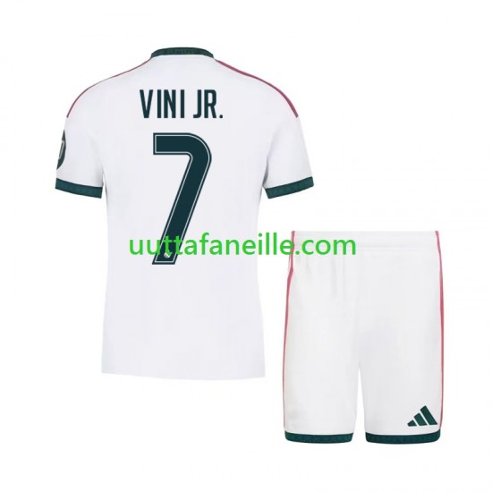 Jalkapallo Pelipaitoja Real Madrid Vinicius Junior 7 Lasten Kotipeliasu 2026-2027 Lyhythihainen