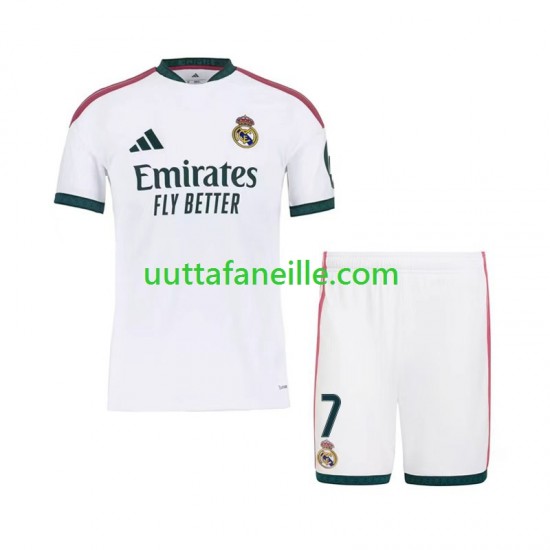 Jalkapallo Pelipaitoja Real Madrid Vinicius Junior 7 Lasten Kotipeliasu 2026-2027 Lyhythihainen