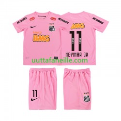 Jalkapallo Pelipaitoja Santos Neymar JR 11 2012 2013 Retro Lasten Neljäs peliasu Lyhythihainen