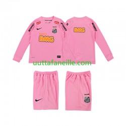 Jalkapallo Pelipaitoja Santos 2012 2013 Retro Lasten Neljäs peliasu Pitkähihainen