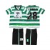 Jalkapallo Pelipaitoja Sporting CP Cristiano Ronaldo 28 2000 Retro Lasten Kotipeliasu 1999 Lyhythihainen