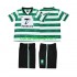 Jalkapallo Pelipaitoja Sporting CP 2000 Retro Lasten Kotipeliasu 1999 Lyhythihainen
