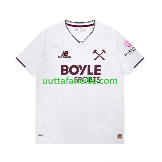 Jalkapallo Pelipaitoja West Ham United Mies Vieraspeliasu 2026-2027 Lyhythihainen