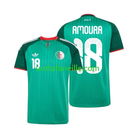 Jalkapallo Pelipaitoja Algeria Mohamed Amoura 18 Mies Vieraspeliasu 2026 Lyhythihainen