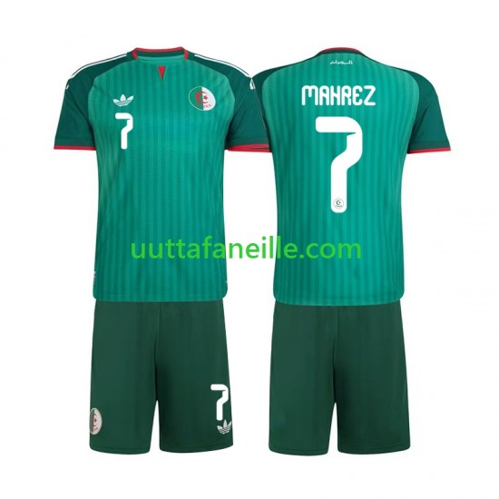 Jalkapallo Pelipaitoja Algeria Riyad Mahrez 7 Lasten Vieraspeliasu 2026 Lyhythihainen