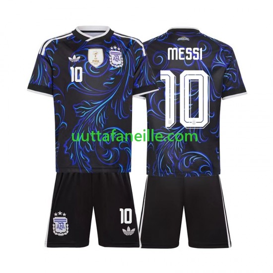 Jalkapallo Pelipaitoja Argentiina Lionel Messi 10 Lasten Vieraspeliasu MM-kisat 2026 Lyhythihainen