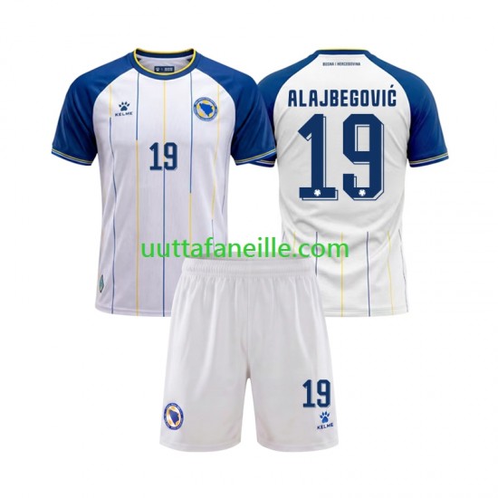 Jalkapallo Pelipaitoja Bosnia Hertsegovina Kerim Alajbegovic 19 Lasten Vieraspeliasu MM-kisat 2026 Lyhythihainen