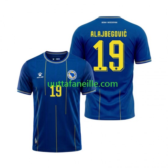 Jalkapallo Pelipaitoja Bosnia Hertsegovina Kerim Alajbegovic 19 Mies Kotipeliasu MM-kisat 2026 Lyhythihainen