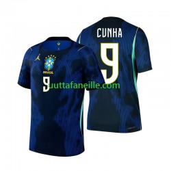 Jalkapallo Pelipaitoja Brasilia Matheus Cunha 9 Mies Vieraspeliasu MM-kisat 2026 Lyhythihainen