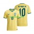 Jalkapallo Pelipaitoja Brasilia Neymar JR 10 Mies Kotipeliasu MM-kisat 2026 Lyhythihainen