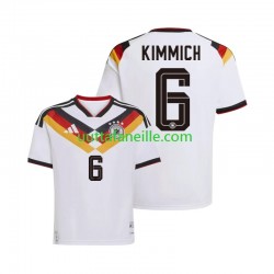 Jalkapallo Pelipaitoja Saksa Joshua Kimmich 6 Mies Kotipeliasu MM-kisat 2026 Lyhythihainen