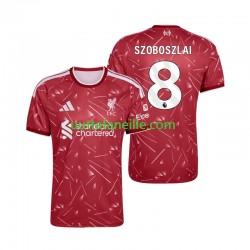Jalkapallo Pelipaitoja Liverpool Dominik Szoboszlai 8 Mies Kotipeliasu 2026-2027 Lyhythihainen