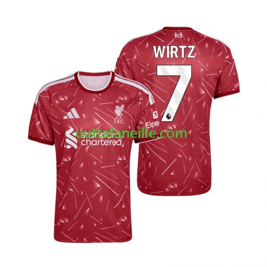 Jalkapallo Pelipaitoja Liverpool Florian Wirtz 7 Mies Kotipeliasu 2026-2027 Lyhythihainen