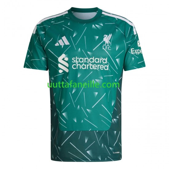 Jalkapallo Pelipaitoja Liverpool Maalivahti Mies Kotipeliasu 2026-2027 Lyhythihainen