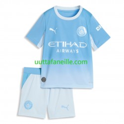 Jalkapallo Pelipaitoja Manchester City Lasten Kotipeliasu 2026-2027 Lyhythihainen