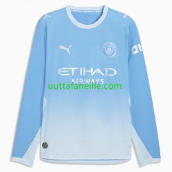 Jalkapallo Pelipaitoja Manchester City Mies Kotipeliasu 2026-2027 Pitkähihainen
